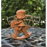 MOLLY Anniversary Statues Classical Retro Series 1 MOLLY & Unicorn(Wooden ver.)
